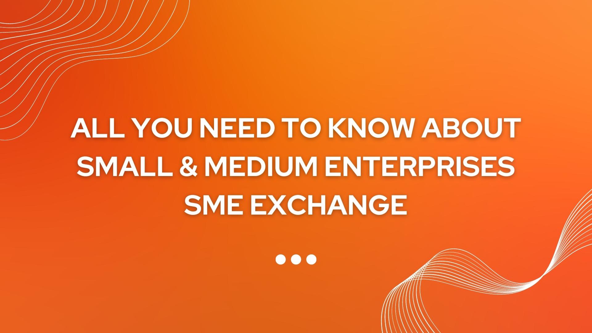 what-is-small-and-medium-enterprises-sme-exchange-wealth-baba